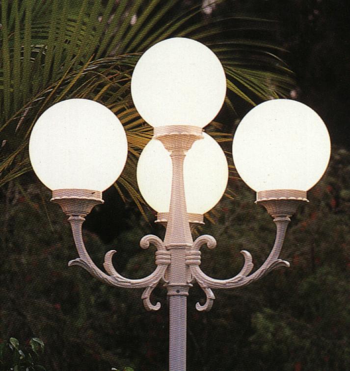 Romantic Victorian Styled Globe Lamps 